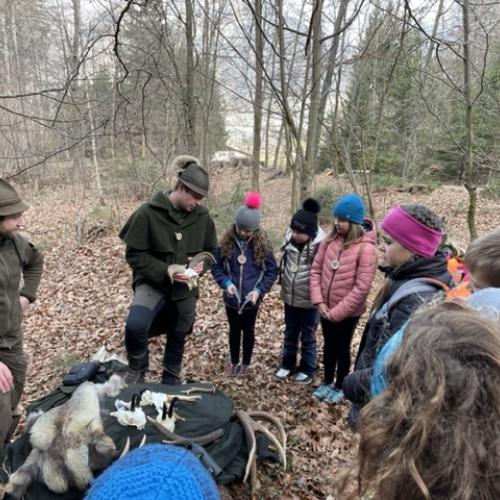 Waldtag- März 2022 mit den JägerInnen der Lehranstalt Rotholz
