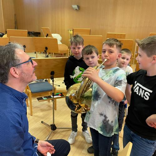 Musikschule Jenbach- Instrumentenvorstellung und Präsentation